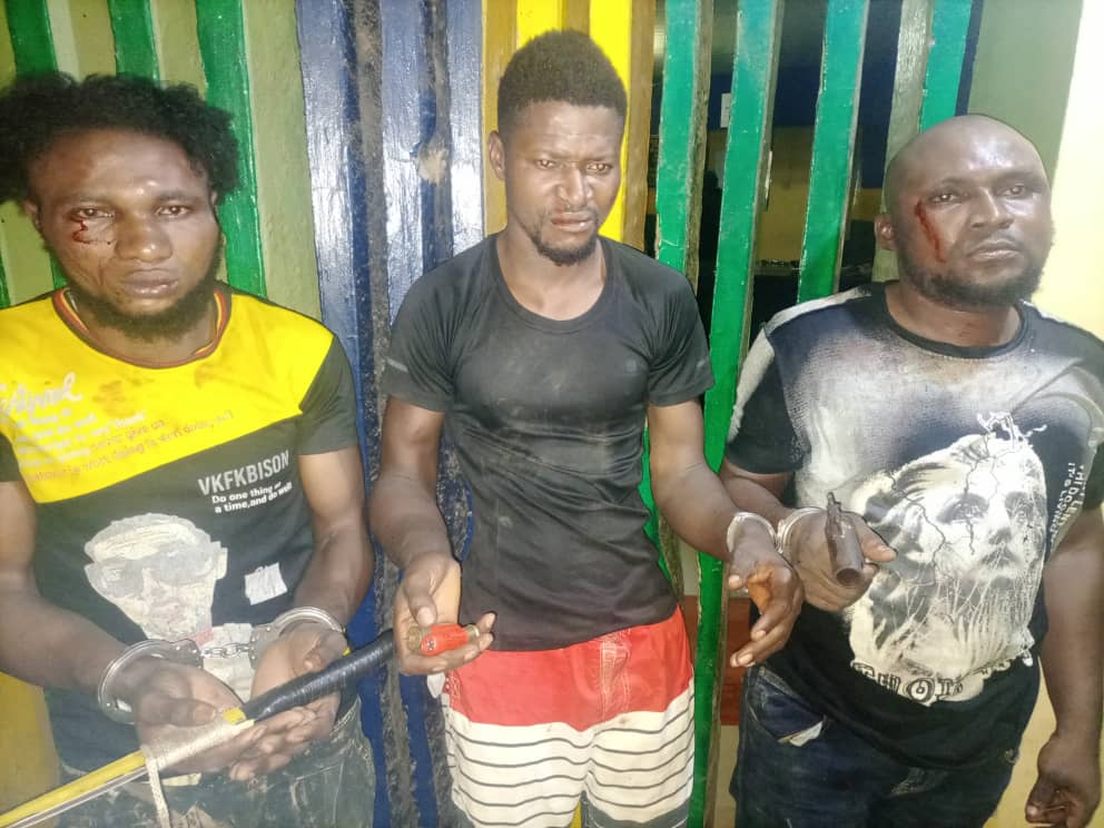 Ogun State Police Command said it has arrested three-armed robbery suspects