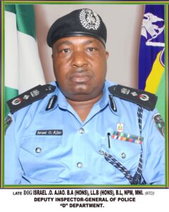 IGP Commiserates With Late DIG Ajao Family, Says, We Will Continue to Celebrate Fallen Heroes