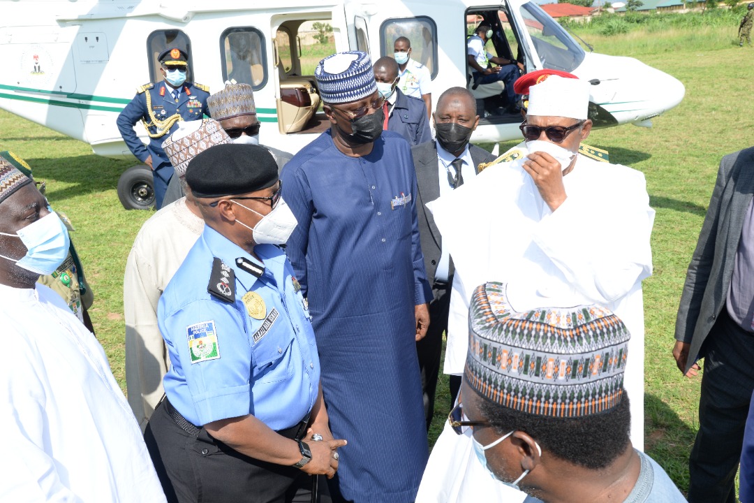 Buhari, IGP Visit Kuje Prison, As 63 Boko Haram Suspects Escaped