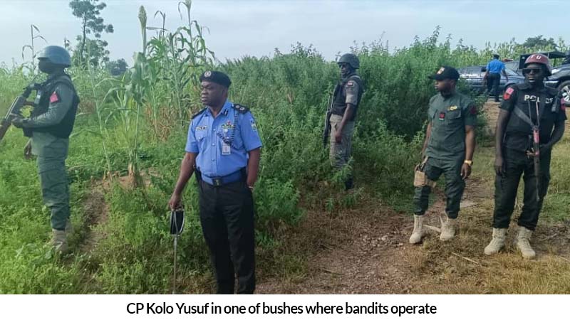 Zamfara CP Storms Bandits Strongholds, Deploys More Heavily Armed Tactical Squads