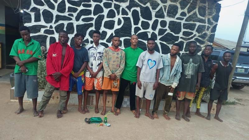 Ogun Police Arrest 11 Suspected Cultists While Preparing For Reprisal Attack