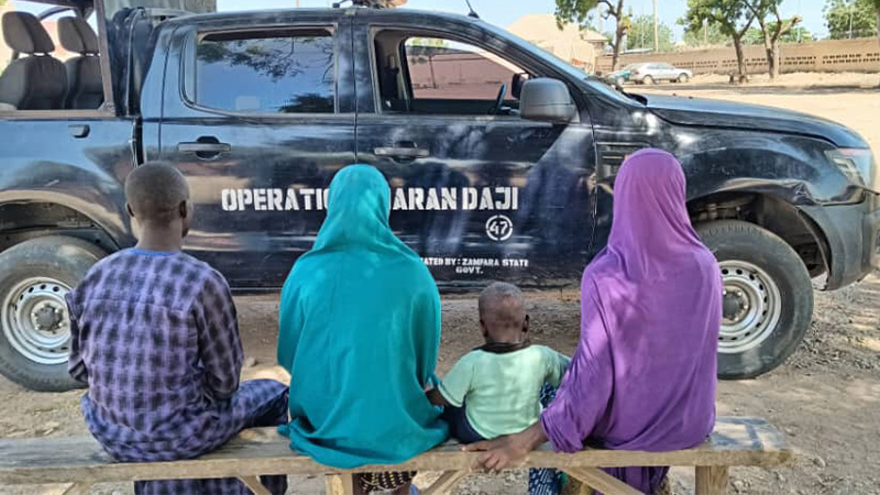 Zamfara Police Repels Bandits, Rescues 1-Year-Old Baby, 3 Others After 16 Days In Captivity