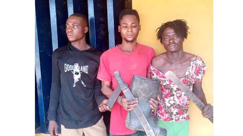 Police Arrest Three Robbers Who Rob Okada Riders With Pepper
