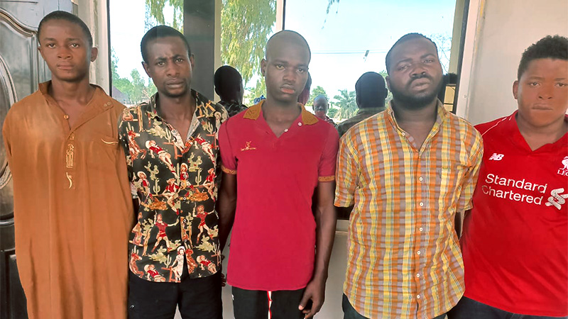 Police Arrest Five Foreigners Who Attempted To Kidnap Student