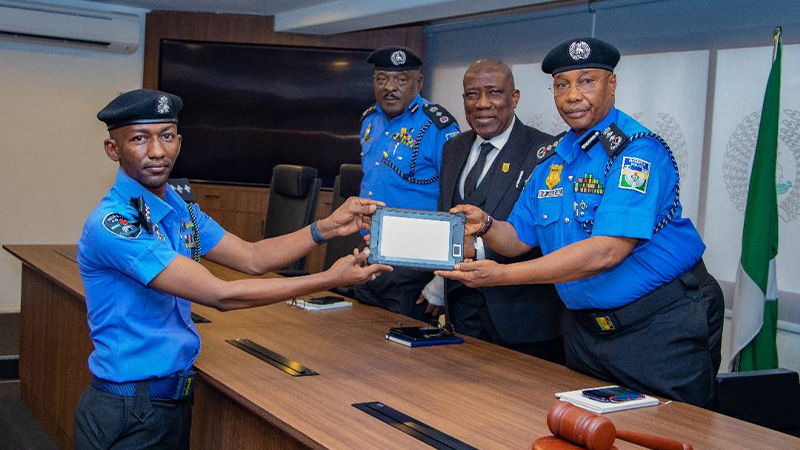 MODERN POLICING: IGP Launches SmartForce Database System For Digitalization Of Personnel Records