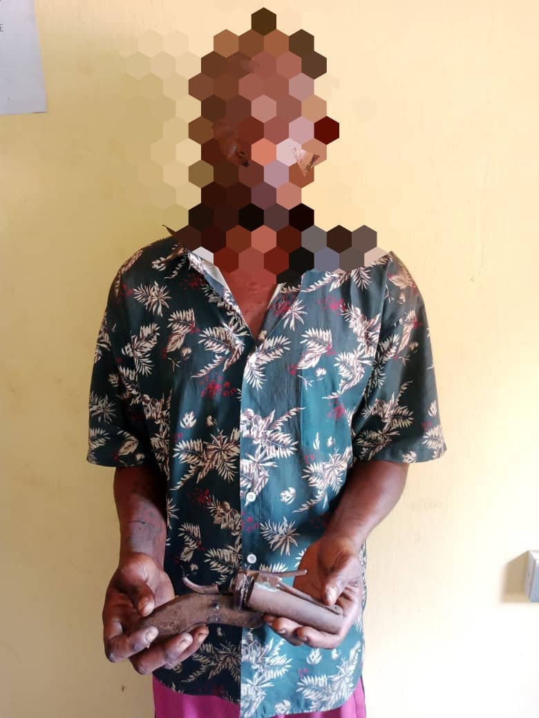 Delta Police Arrests Cultist Foils Initiation Of Members Recovers Gun, As CP Abass Assures Residents Of Their Safety