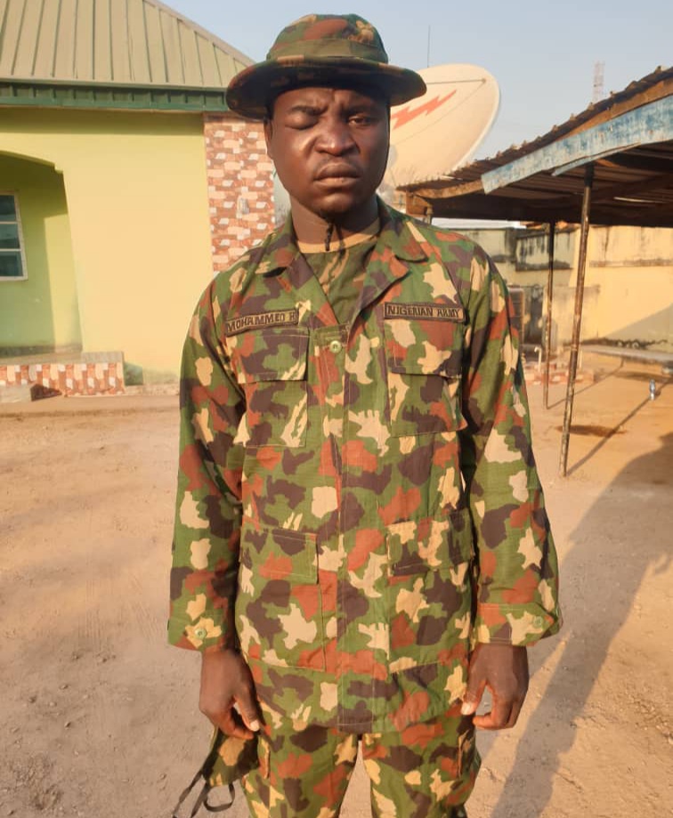 Nasarawa Police Arrest “Fake” Soldier, Notorious Armed Robber, Recover AK-47 Rifle