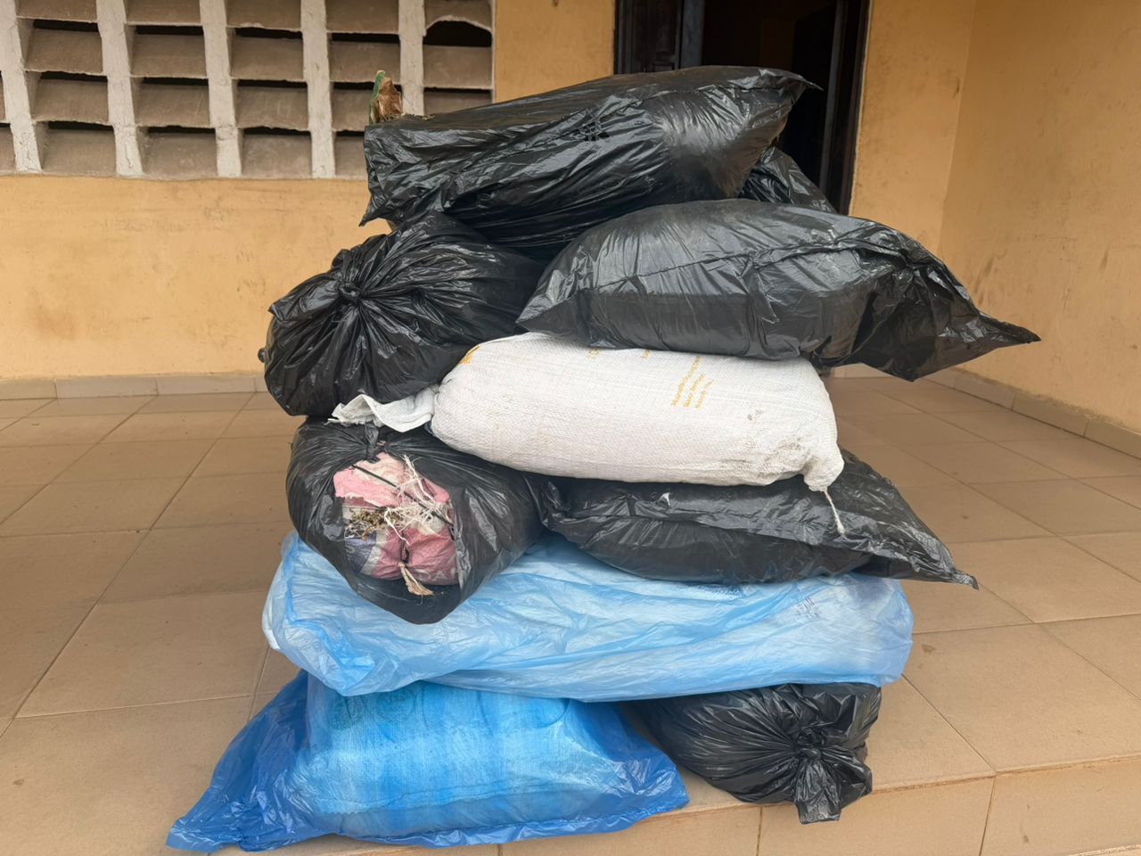 Delta Police Recovers 10 Bags Of Indian Hemp, Pistol, Arrests Five