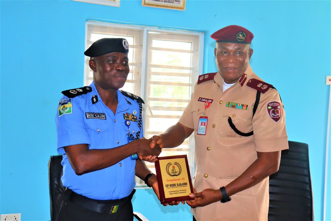 CP Ojajuni Visits Road Safety, Correctional Service, Reaffirms Inter-Agency Collaboration