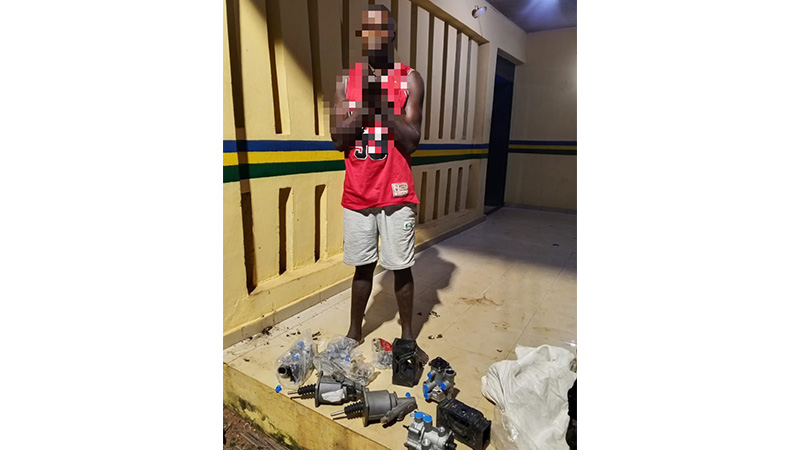 Security Guard Who Robbed His Boss Now In Police Cell