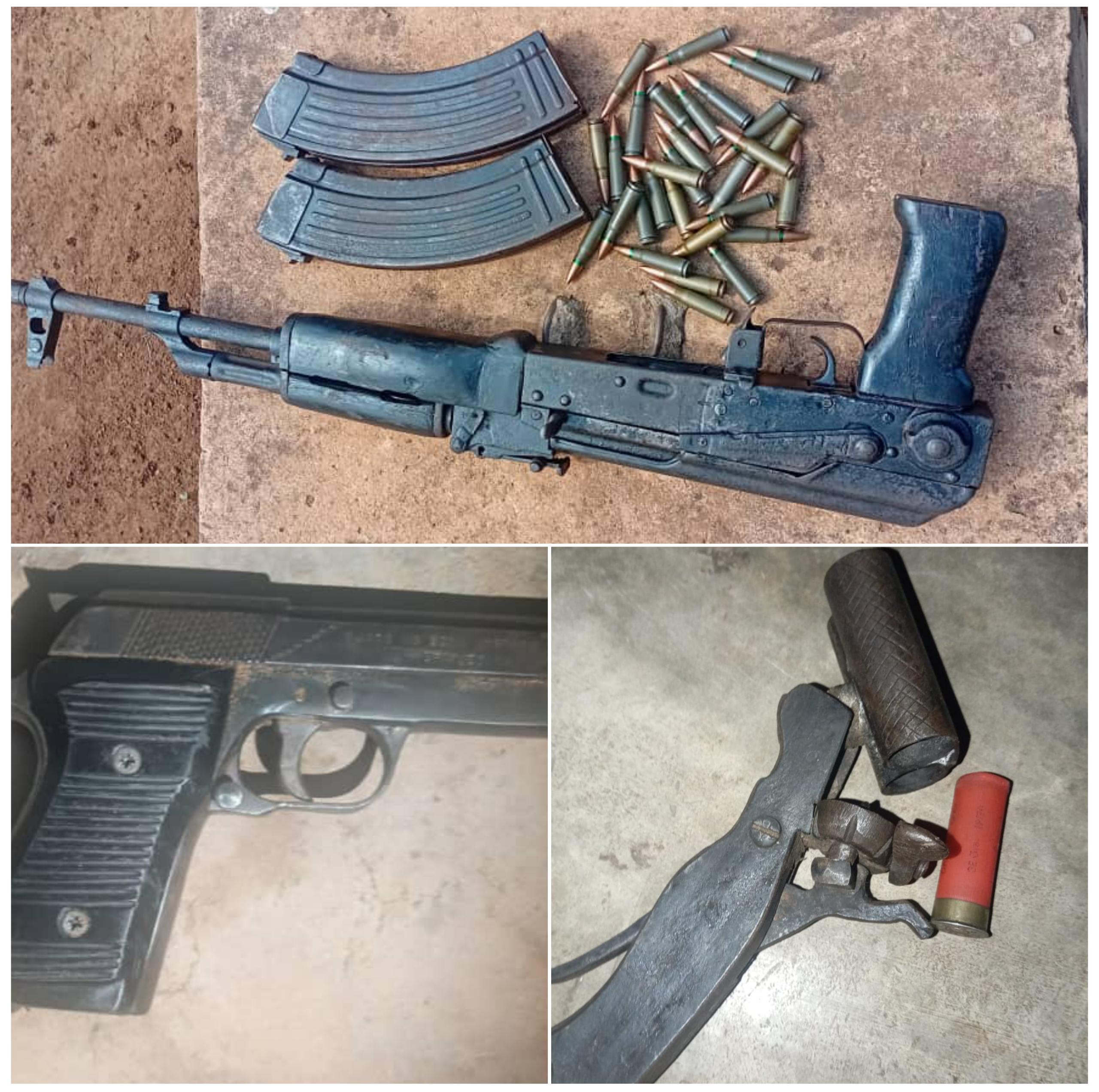 Kidnappers Gun Down In Shoot Out With Police, AK47 Rifle, Two Other Guns, Ammunition Recovered