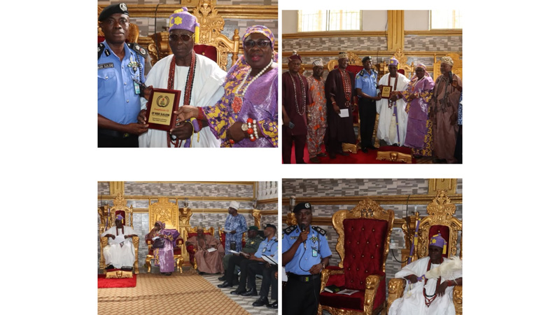 Royal Fathers Laud CP Ojajuni For Foiling Kidnappings, Fostering Community Policing Synergy