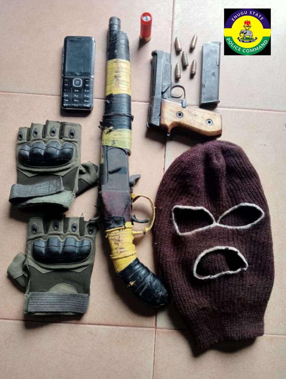 Enugu Police Rescues Kidnaped Victims, Recovers Arms, Ammunition