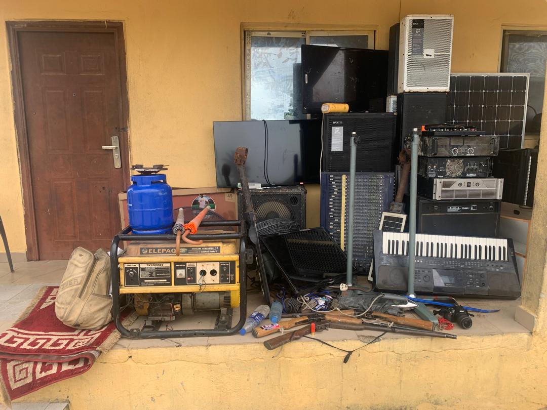 Delta Police Recovers Arms, Vehicles, Property, Arrests Five