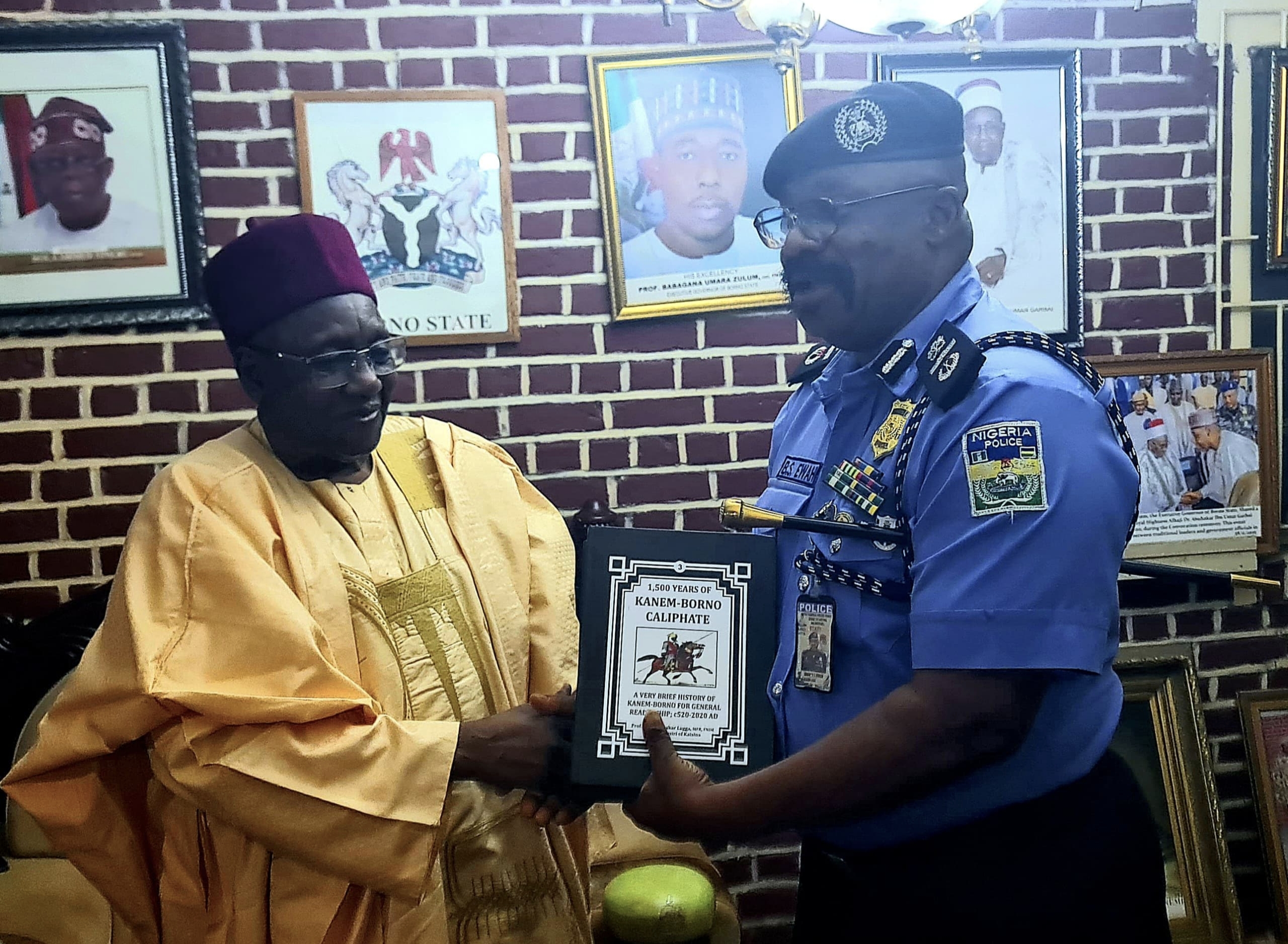 AIG Zone 15 Visits Shehu Of Borno