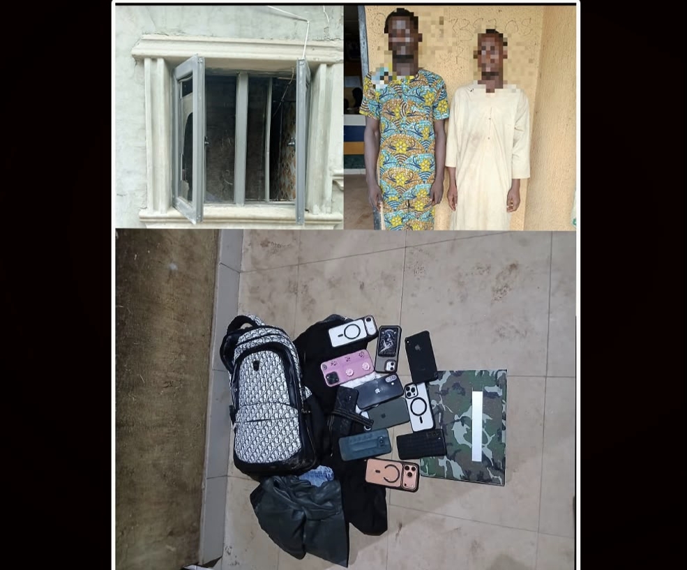 Police Foils Hostel Robbery, Arrests Two, Recovers 11 iPhones, Laptop
