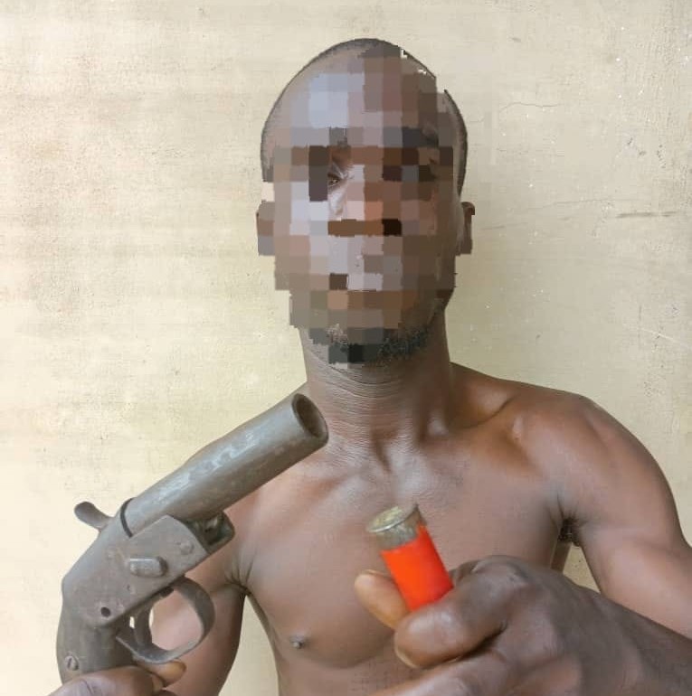 Police Arrest Cultist, Recover Pistol, Ammunition, CP Ojajuni Orders Manhunt For Fleeing Cultists